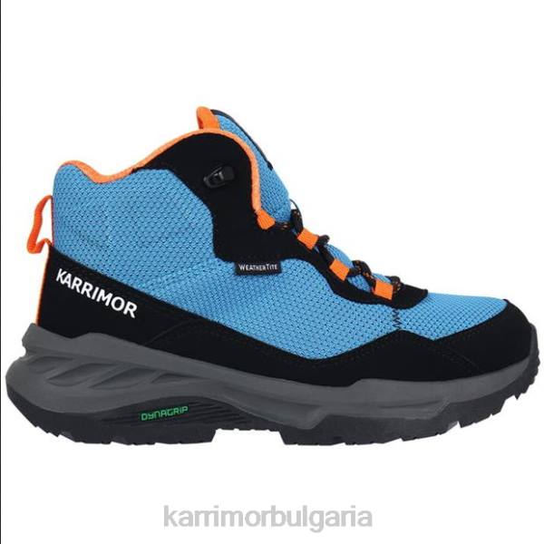 обувки Karrimor средни ботуши verdi синьо/оранжево деца P8DX285