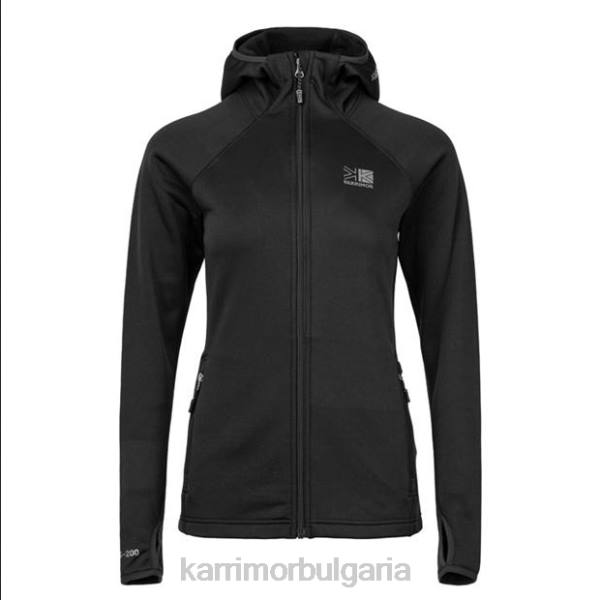 облекло Karrimor поларена качулка черен унисекс P8DX283
