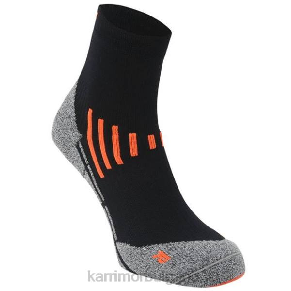 аксесоари Karrimor чорапи за маратонско бягане черен мъже P8DX53