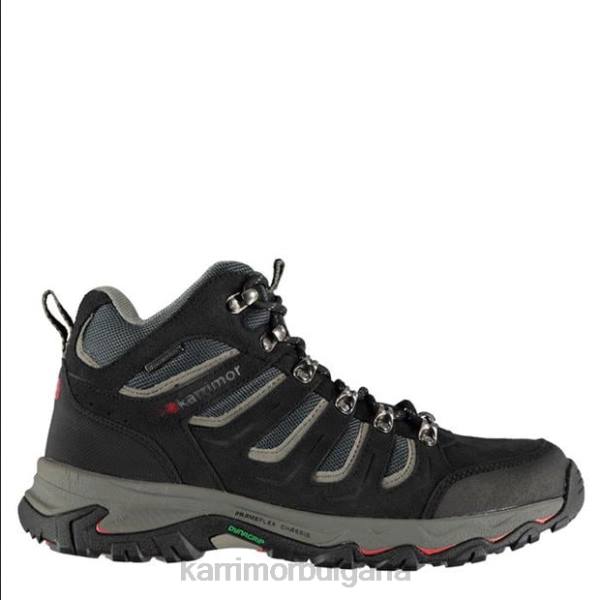 обувки Karrimor монтирайте средни обувки за ходене черен мъже P8DX74